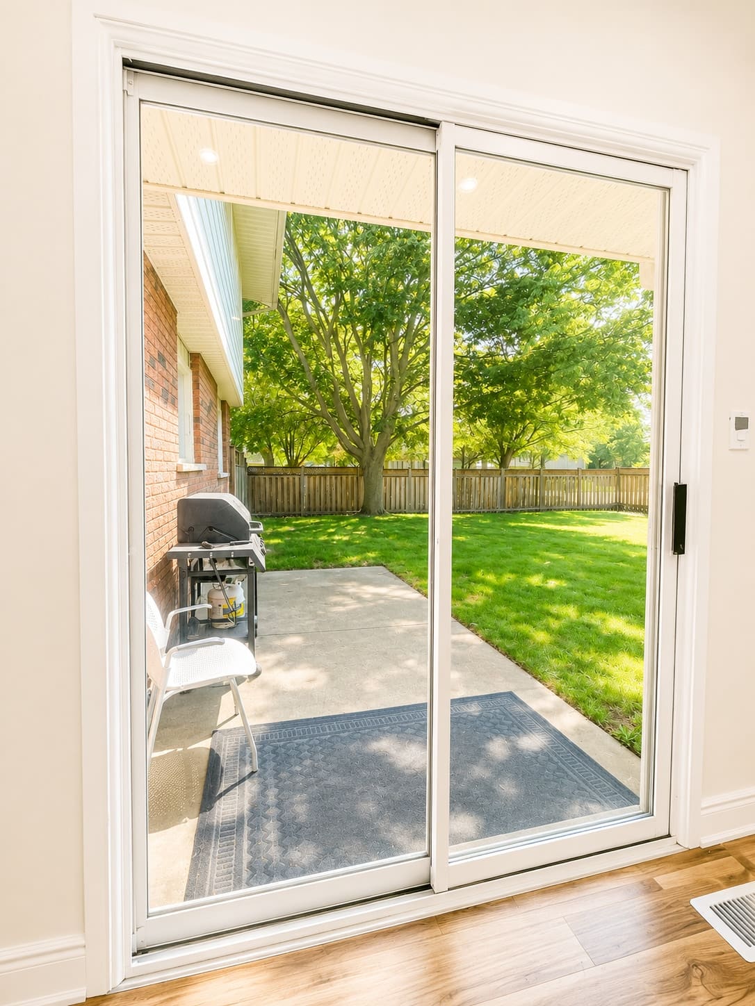 Backyard photo 4 at Ebstad Luxe furnished rental in Waterloo Ontario